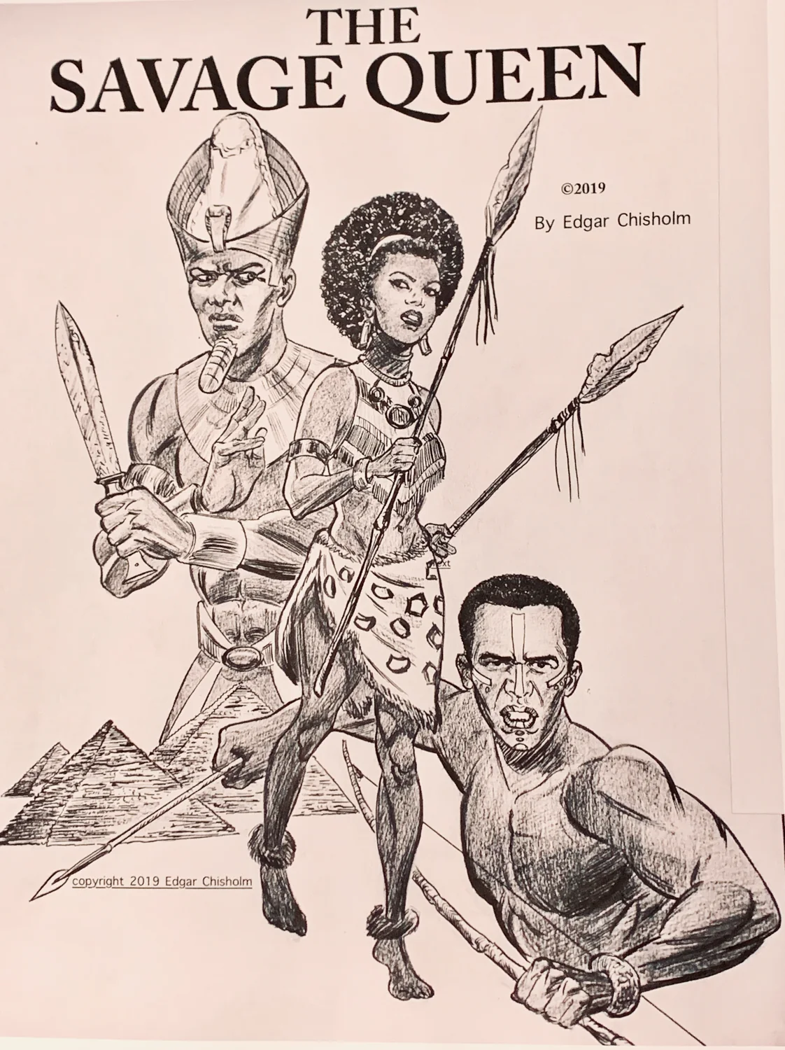 The Savage Queen cover art by Scott Williams